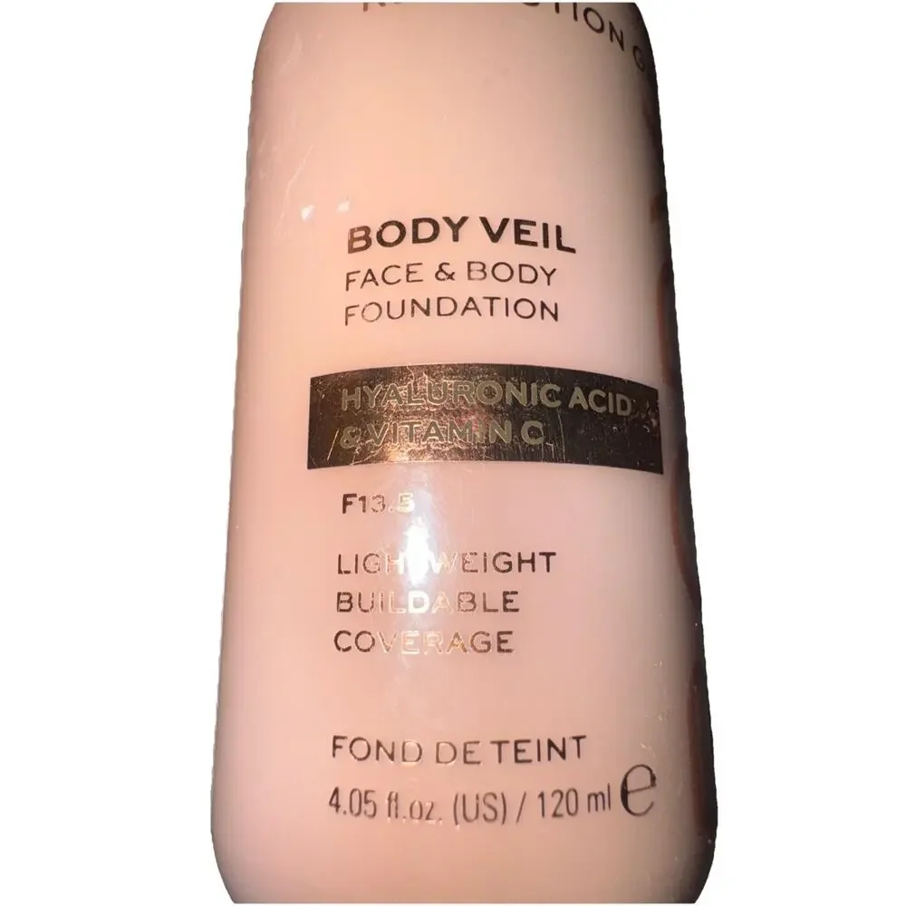 Revolution Glow Body Veil Face & Body Foundation With Hyaluronic Acid F13.5